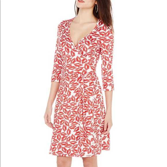 julie brown wrap dress